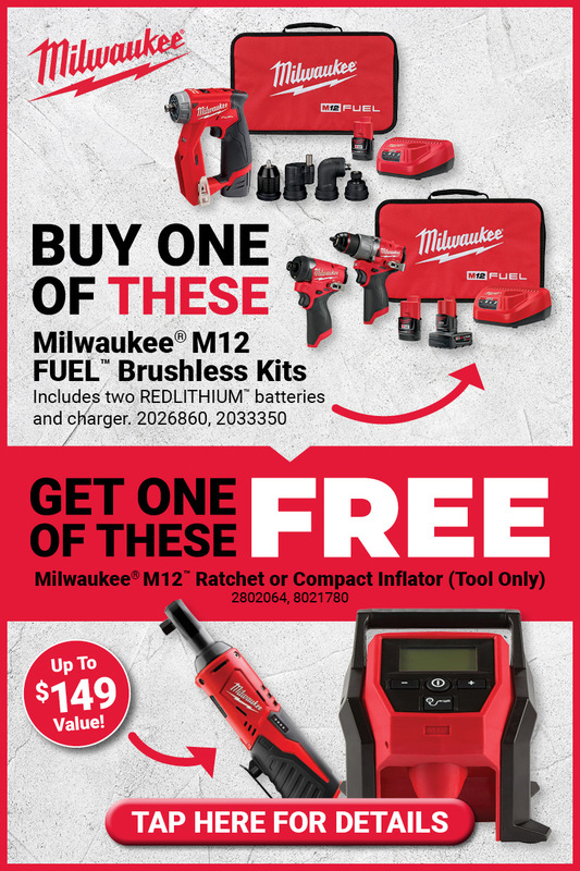 Milwaukee® Buy One of These Kits & Get a FREE Tool
