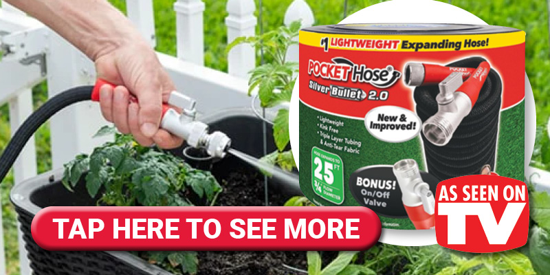 Pocket Hose® Silver Bullet® 2.0 Expandable Flexible Garden Hose