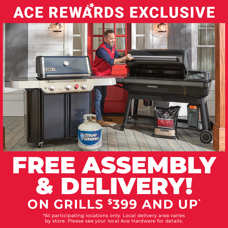 Free Delivery & Assembly On Grills $399 & up