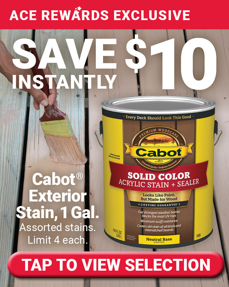 Cabot® Exterior Stain, 1 Gal.