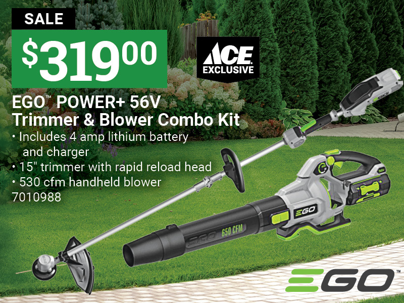 EGO™ POWER+ 56V Trimmer & Blower Combo Kit