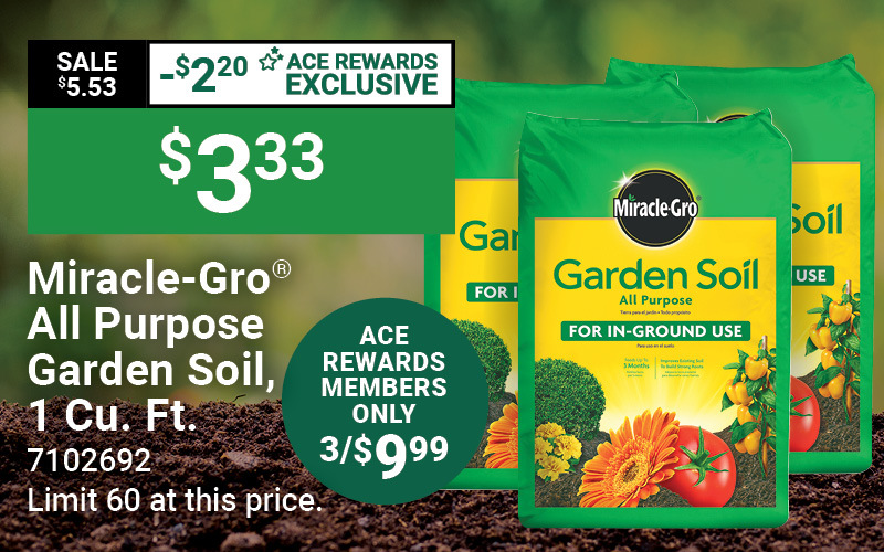 Miracle-Gro® All Purpose Garden Soil, 1 Cu. Ft.