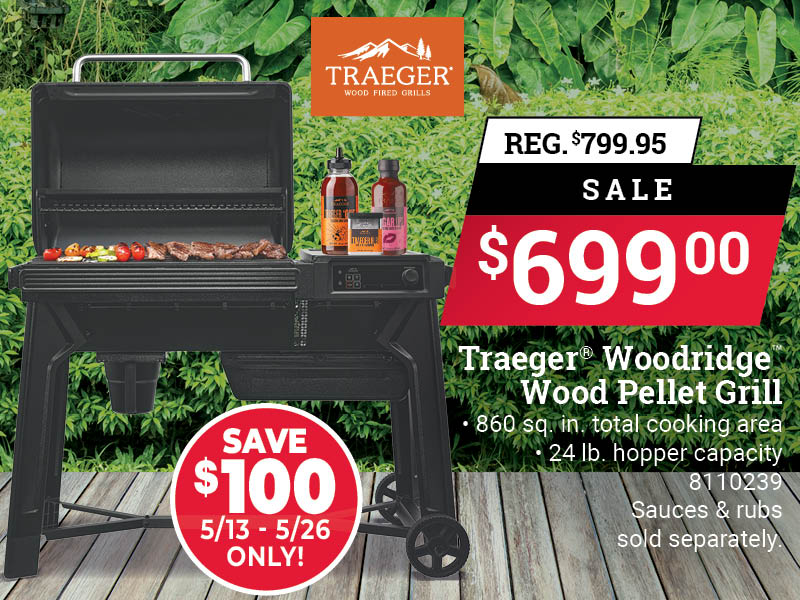 Traeger® Woodridge™ Wood Pellet Grill