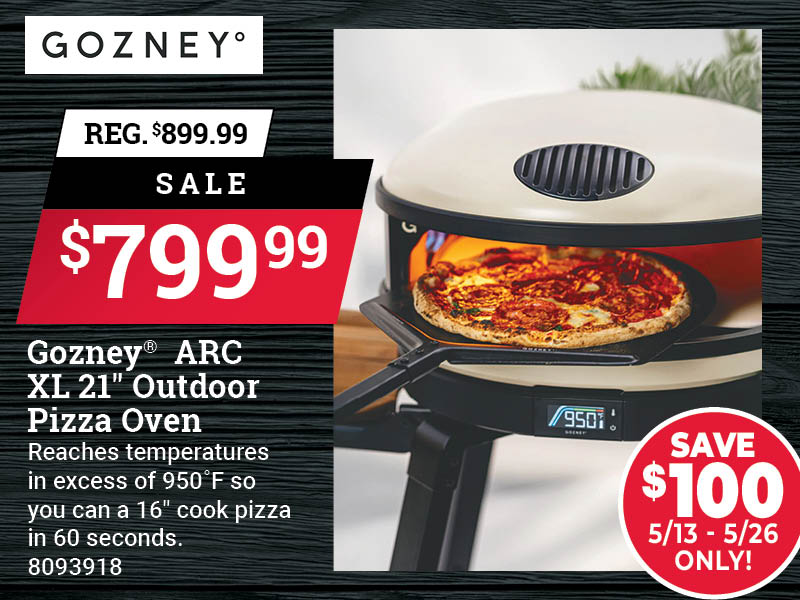 Gonzey® ARC XL 21" Outdoor Pizza Oven
