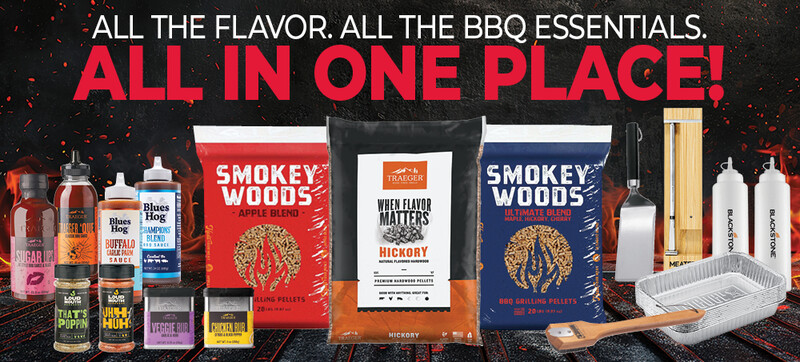 All The Flavor. All The BBQ Essentials. All In One Place.
