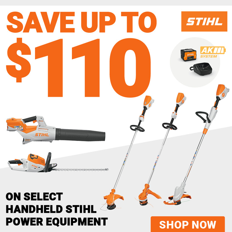 STIHL Save Up To $110 on Select Handheld Power Equipment