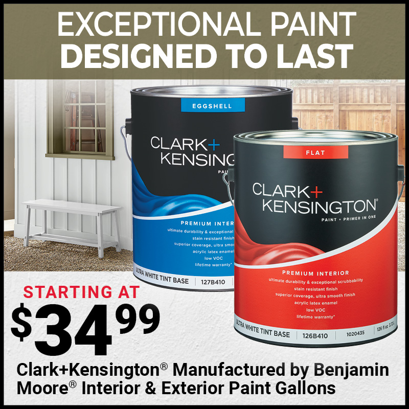 Clark+Kensington® Interior & Exterior Gallons