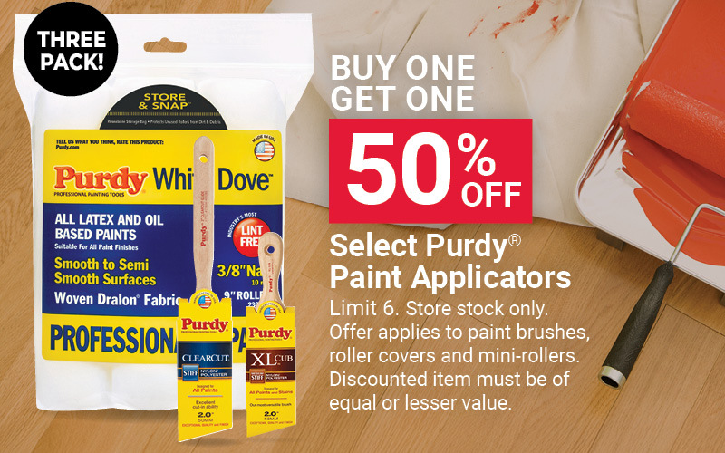 Select Purdy® Paint Applicators