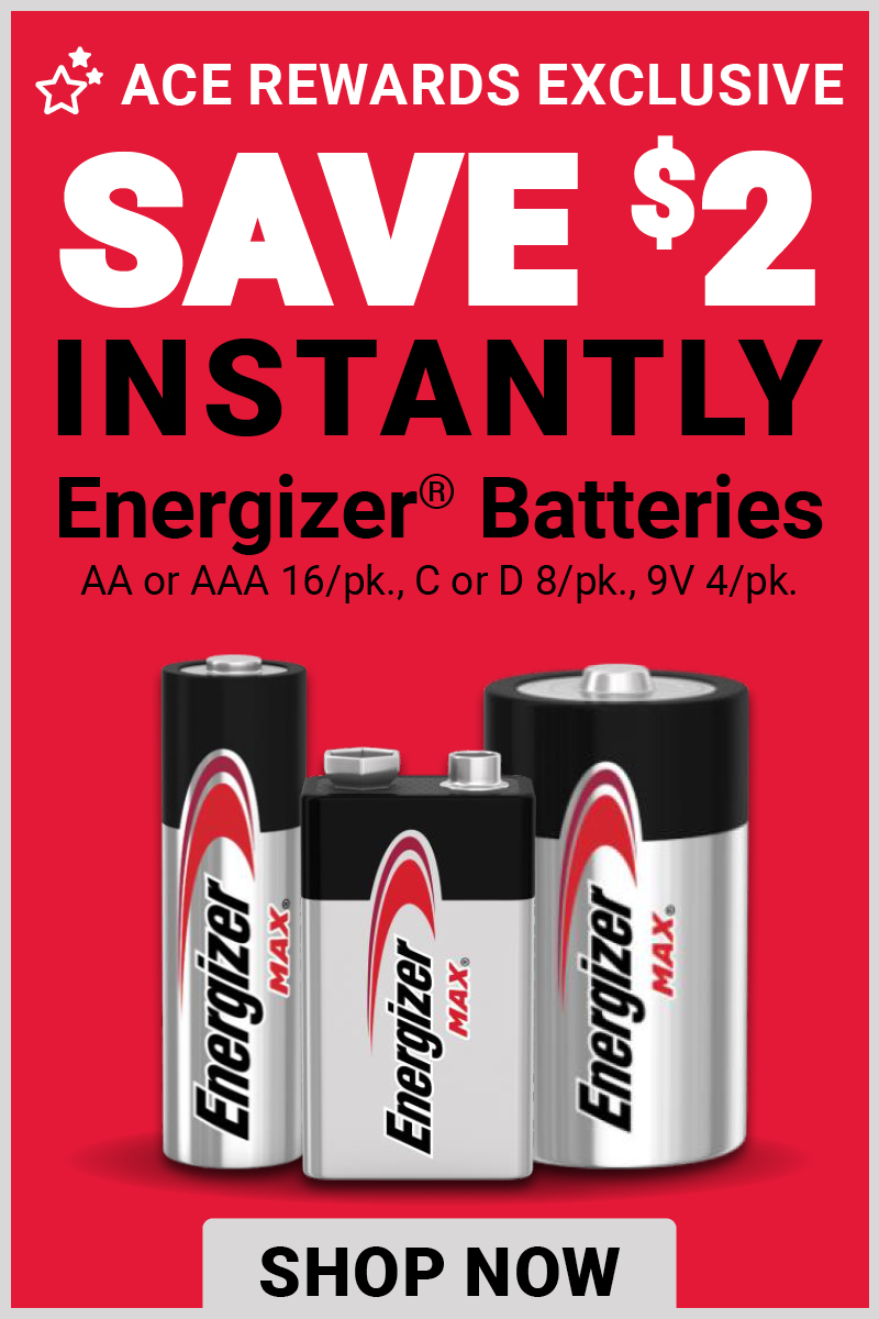 Save on Select Energizer® Batteries