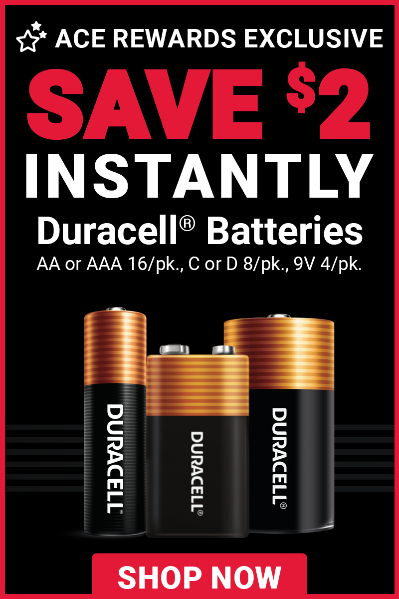 Save on Select Duracel® Batteries