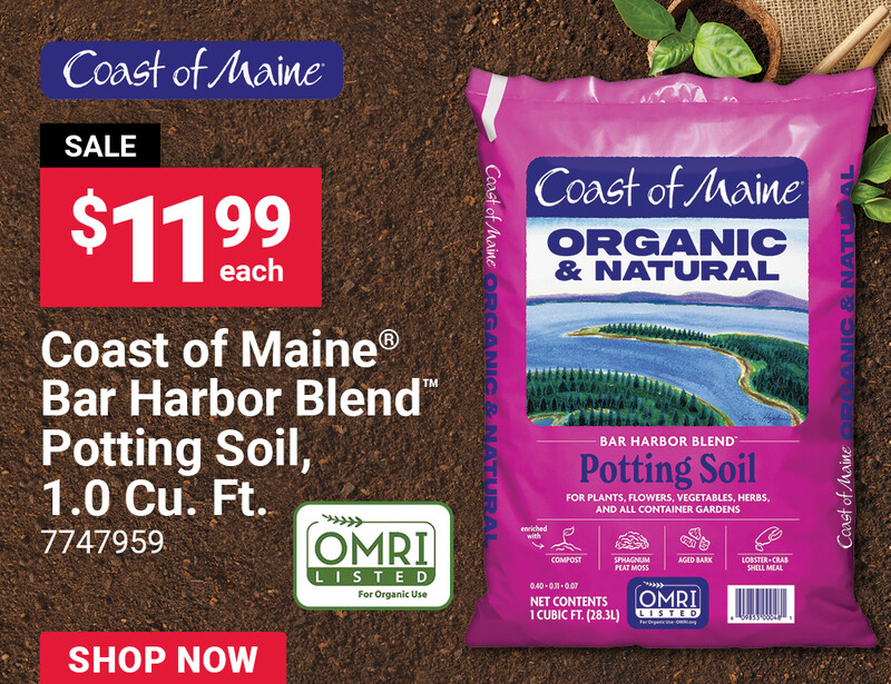 Coast of Maine® Bar Harbor Blend™ Potting Soil, 1.0 Cu. Ft.