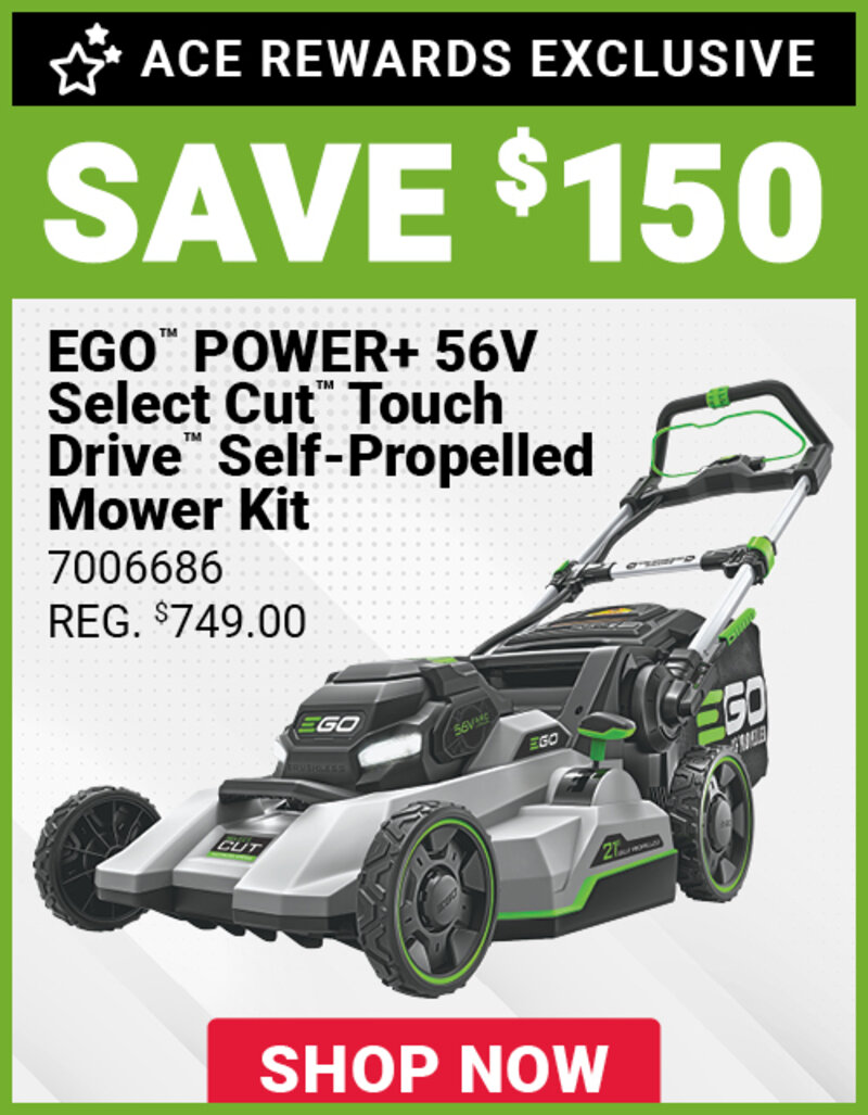 EGO™ POWER+ 56V 21'' Select Cut™ XP Touch Drive™ Self-Propelled Mower Kit