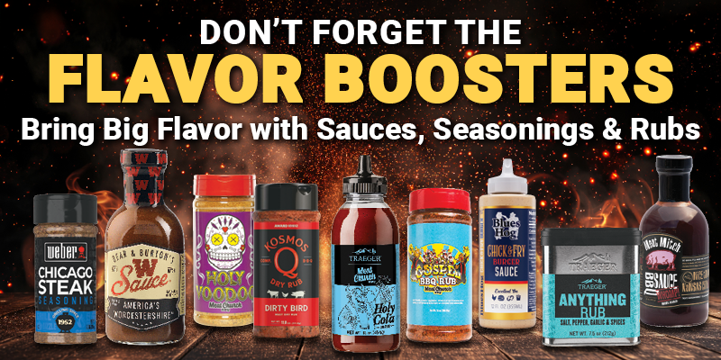 Seasonings, Sauces & Rubs