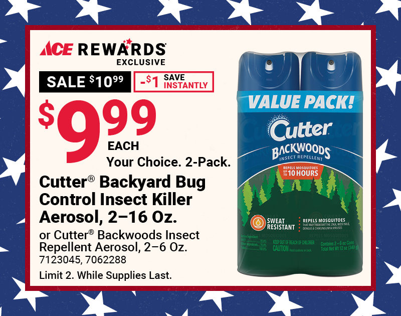 2-Pk. Cutter® Backyard Bug Control Outdoor Fogger