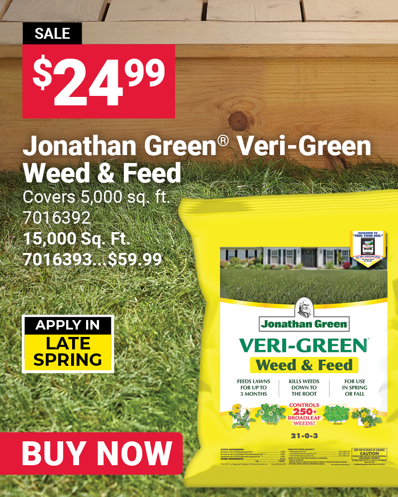 Jonathan Green® Veri-Green® Weed & Feed