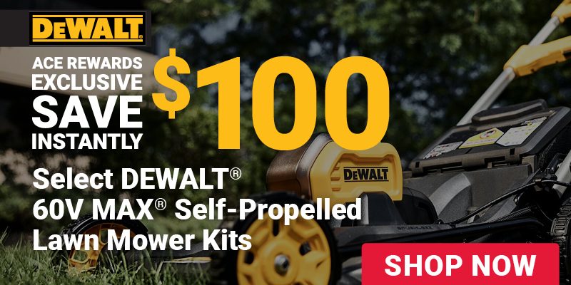 DEWALT 60V Max Lawn Mowers - Save $100 Instantly