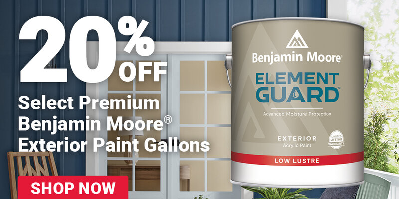Select Premium Benjamin Moore® Exterior Paints Gallons
