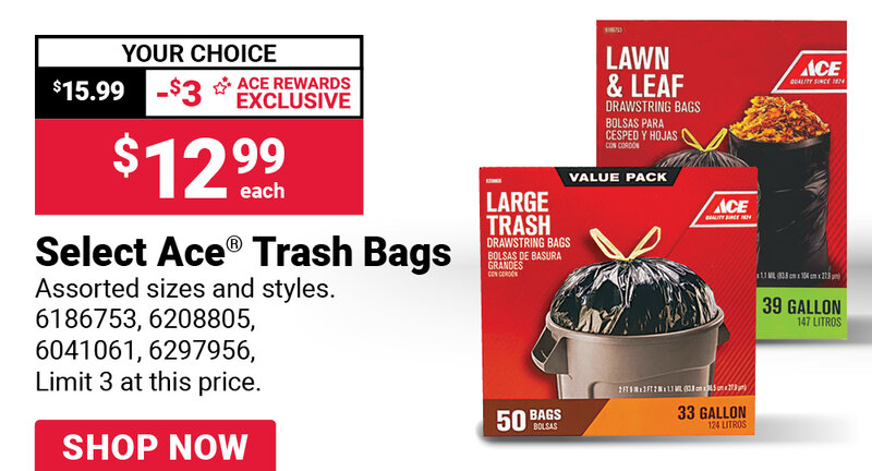 Select Ace® Trash Bags