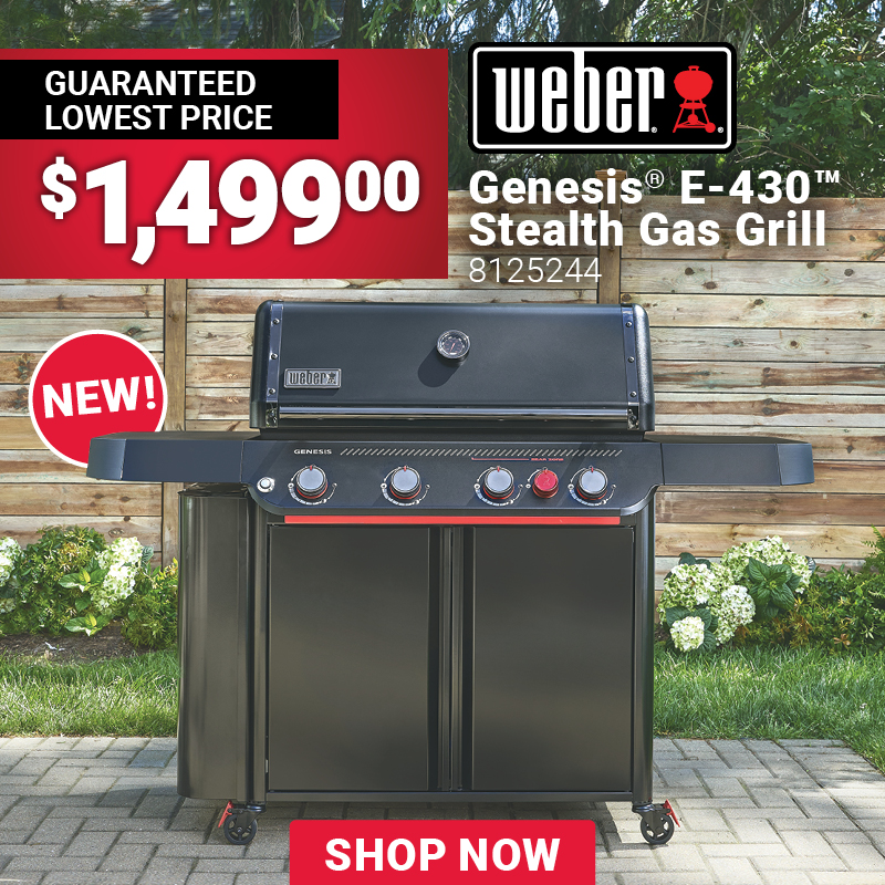 Weber® Genesis® E-430™ Stealth Gas Grill