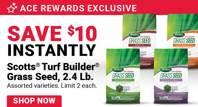 Save $10 on Select Scotts® Turf Builder® Grass Seed