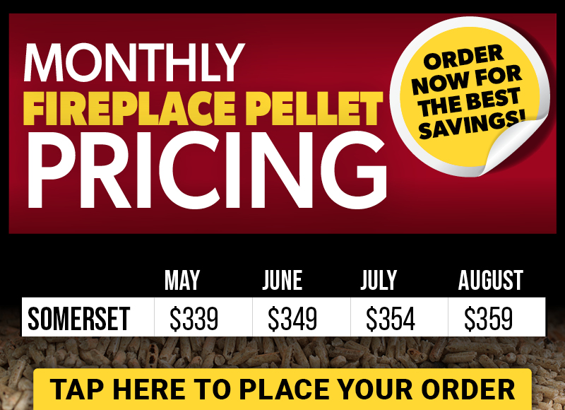 Monthly Pellet Pricing - NJ (May-August)