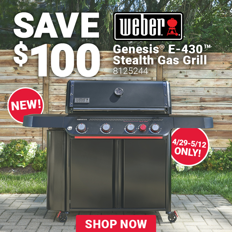 Weber® Genesis® E-430™ Stealth Gas Grill