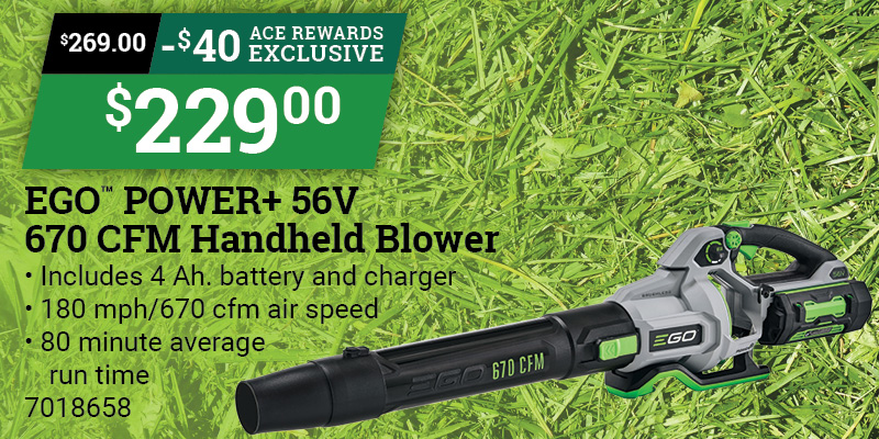 EGO™ POWER+ 56V 670 CFM Handheld Blower Kit