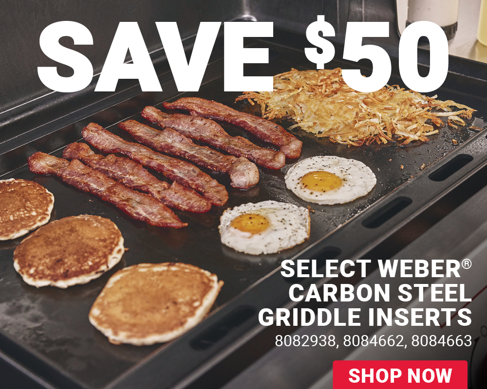 Select Weber® Griddle Inserts