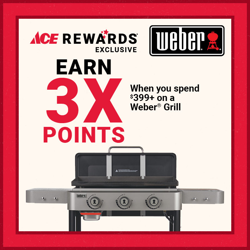 3X Points Feature - Memorial Day Event