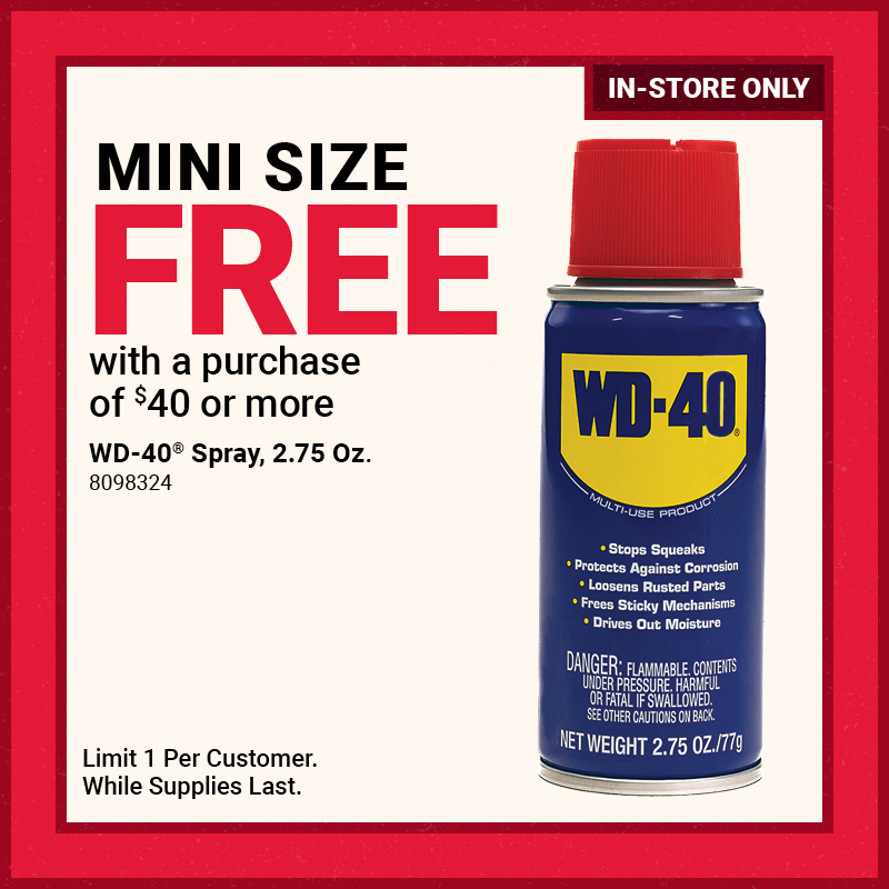 FREE Mini Size WD-40