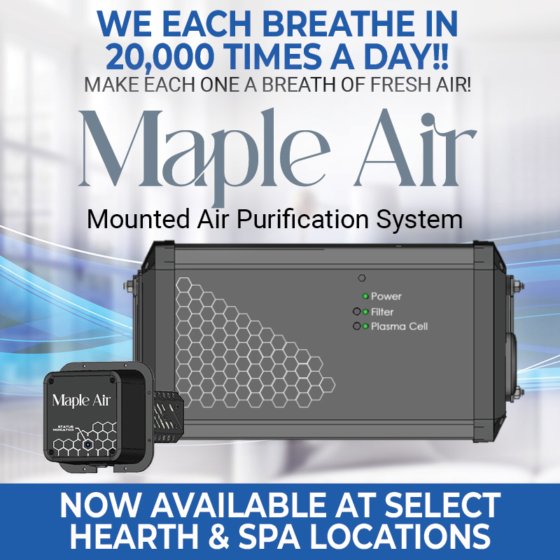 Maple Air Mounted Air Purification System - Details 01