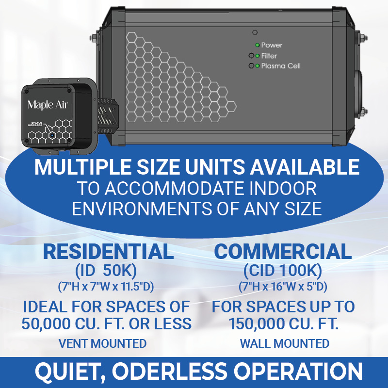 Maple Air Mounted Air Purification System - Details 04