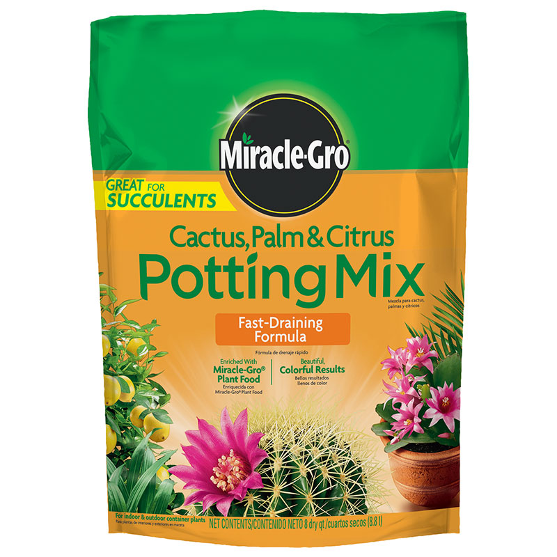 Miracle-Gro® Cactus, Palm & Citrus Potting Mix, 8 Qt.