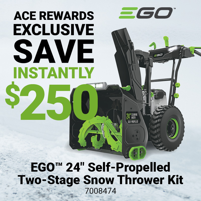 EGO™ Power Plus Two Stage Electric Start Battery Snow Thrower