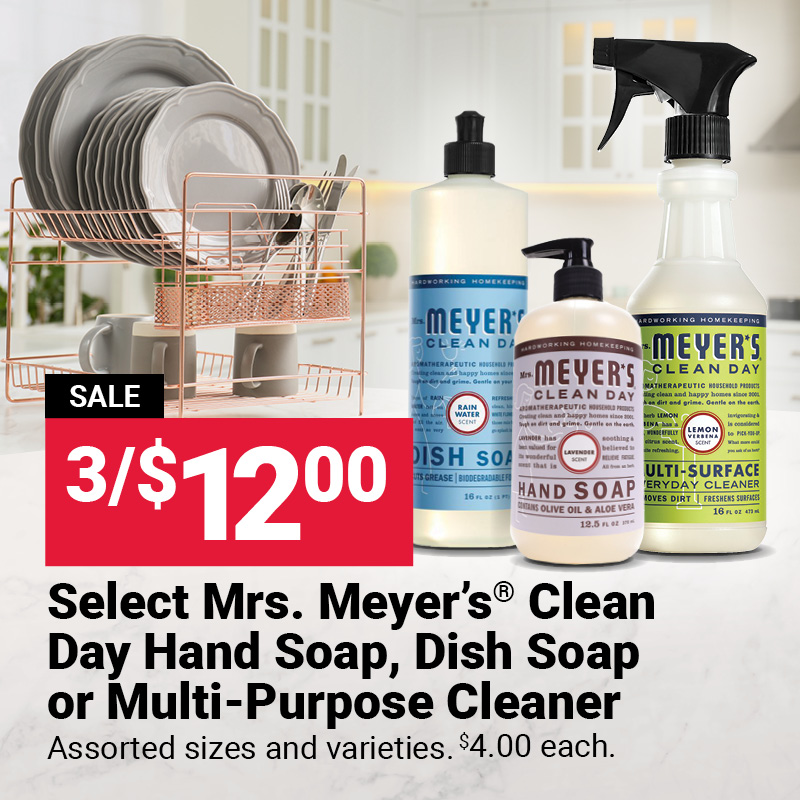 Select Mrs. Meyers® Products