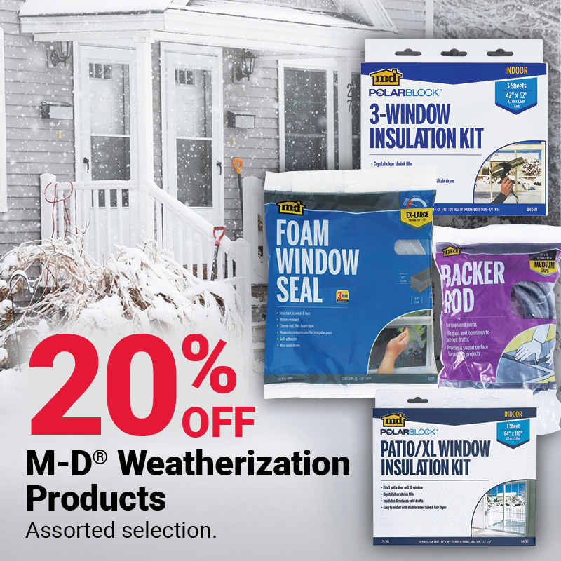 M-D® Weatherization Products