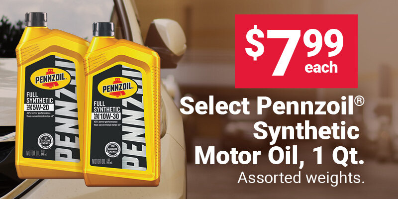 Select Pennzoil® Motor Oil