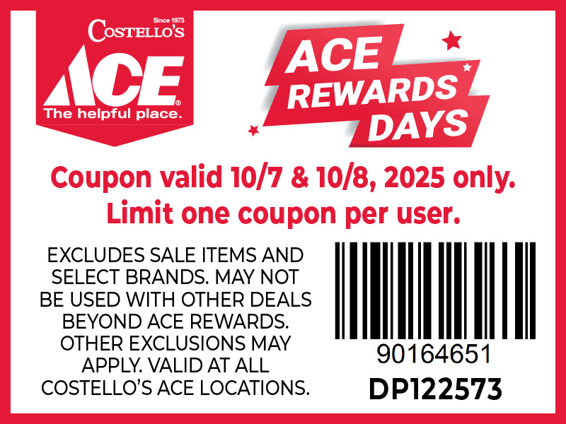 Ace Rewards Days Terms & Exclusions