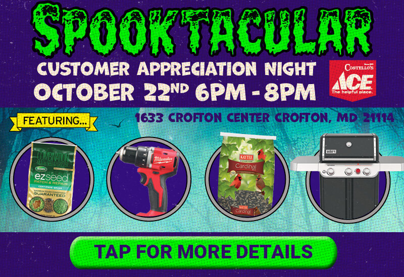 Crofton's Spooktacular Customer Appreciation Night