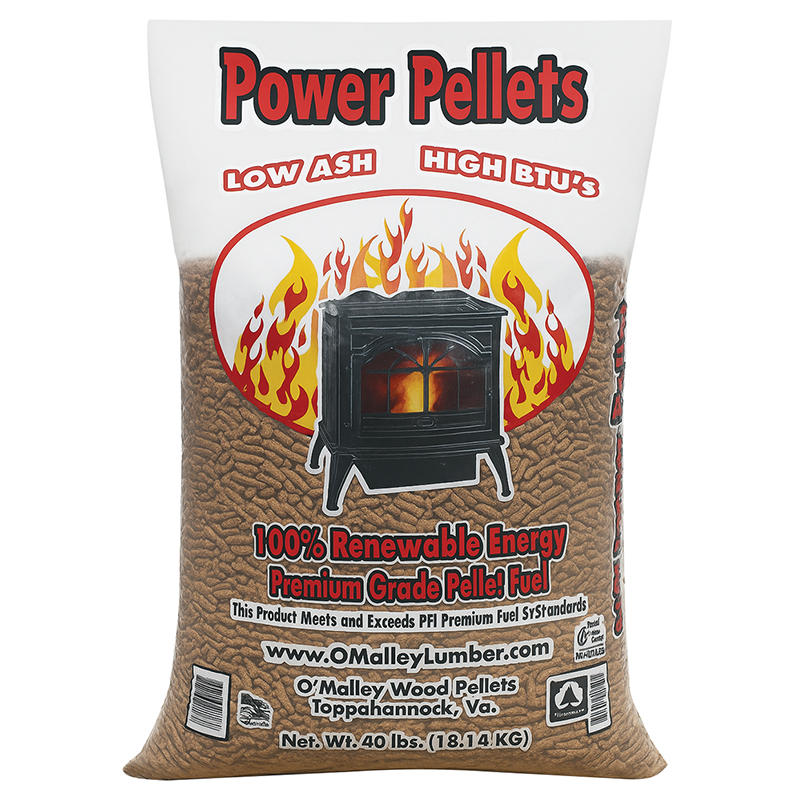 Power/O'Malley Hardwood Pellets
