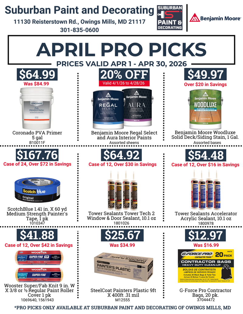 April Pro Picks Owings Mills