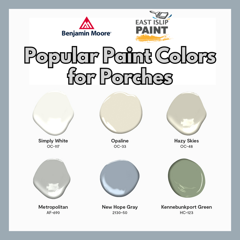 popular porch colors