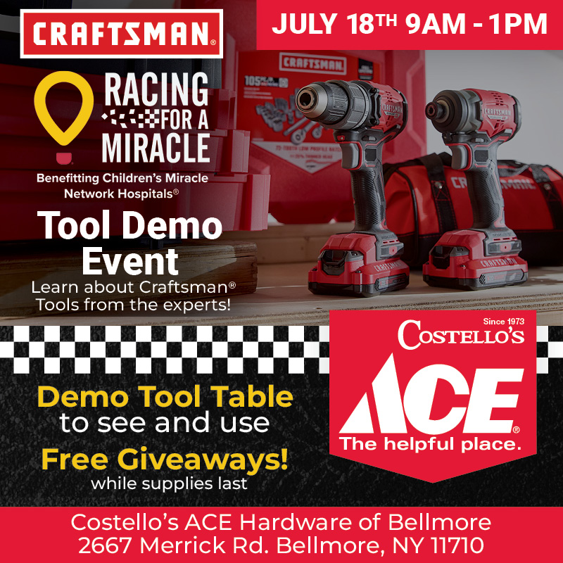 Racing For A Miracle Tool Demo Event - Bellmore