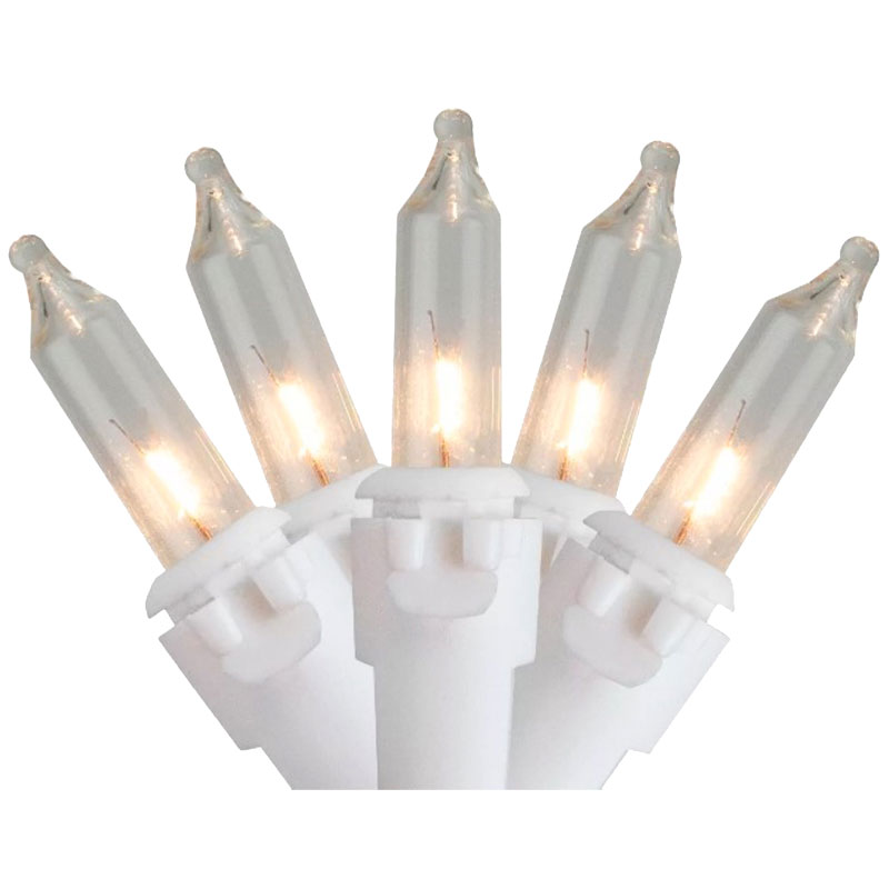 100 Ct. Celebrations® Classic 24.75' LED T5 Warm White String Christmas Lights