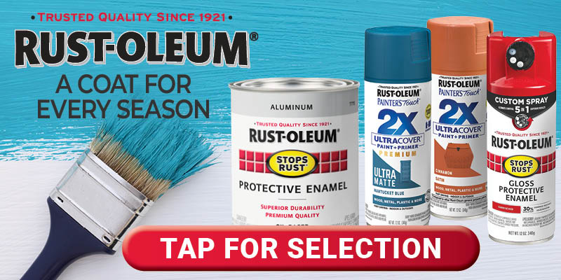 Rust-Oleum Spray Paint Callout