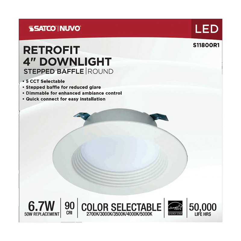 Satco® LED Retrofit 4" Downlight