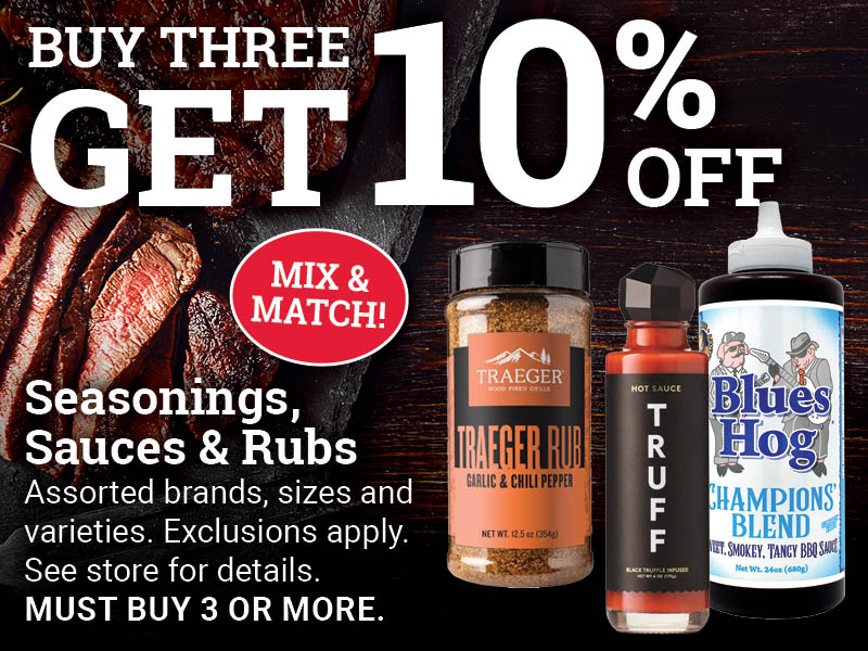 Sauces, Seasonings & Rubs Feature