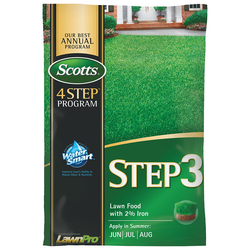 Scotts® Step 3 Lawn Food With 2% Iron, 15,000 Sq. Ft.