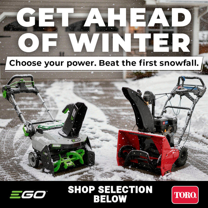 Get Ahead of Winter with EGO® and TORO®