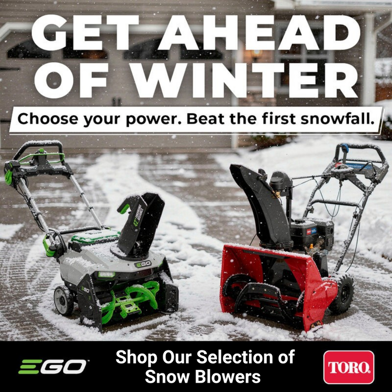 Get Ahead of Winter with EGO® and TORO®